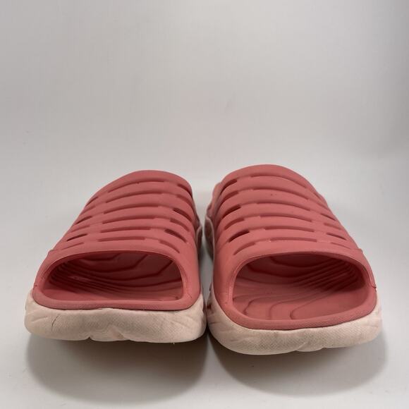 Hoka One One Ora Recovery Sandals Womens Size 5 Latana Pink Salt Comfort Slides - Picture 2 of 10